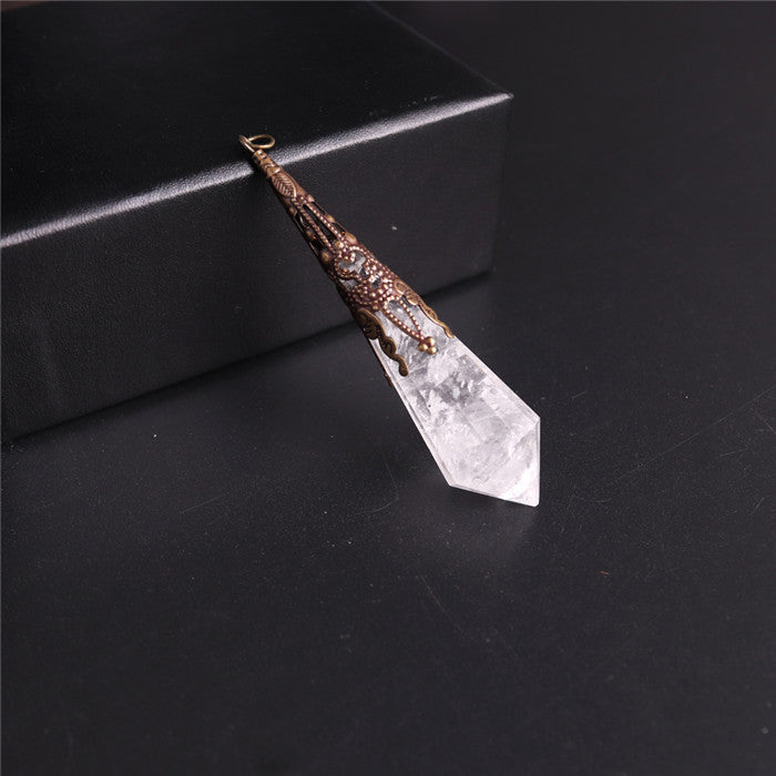 Natural Crystal Pendant Energy Stone Natural Crystal