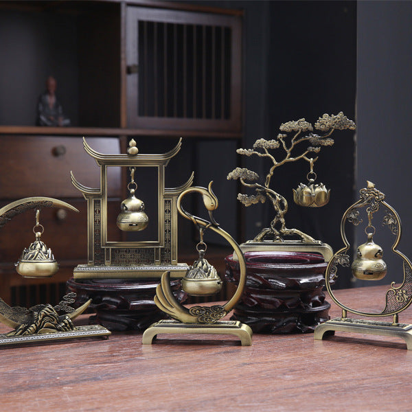 Tranquilly and Prosperity Backflow Hanging Ball Incense Burner