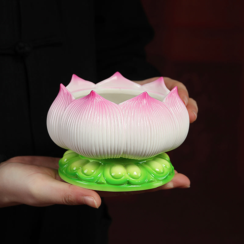 Ceramic Lotus Incense Burner Home Incense Indoor Incense Burner