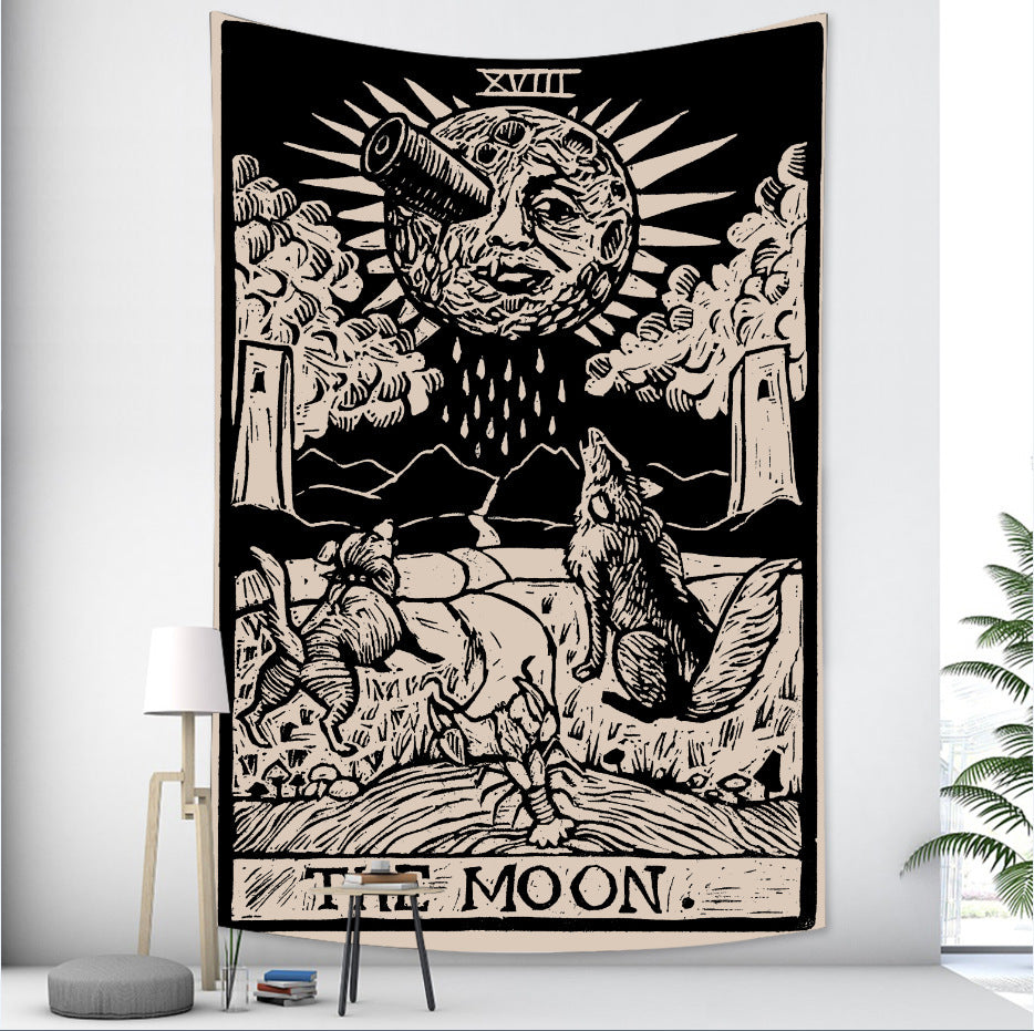 Tarot Brand New Product Indian Mandala Tapestry Witchcraft Tapestry Bohemian Style Decoration Home Decoration Hippie Mattress