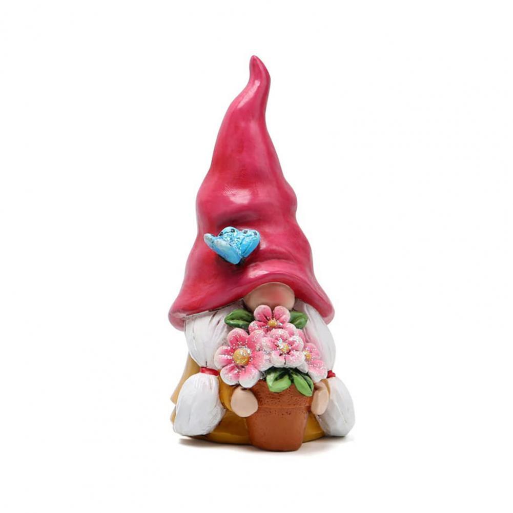 Garden Gnome Resin Figurine Faceless Doll