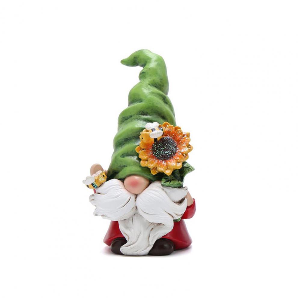 Garden Gnome Resin Figurine Faceless Doll