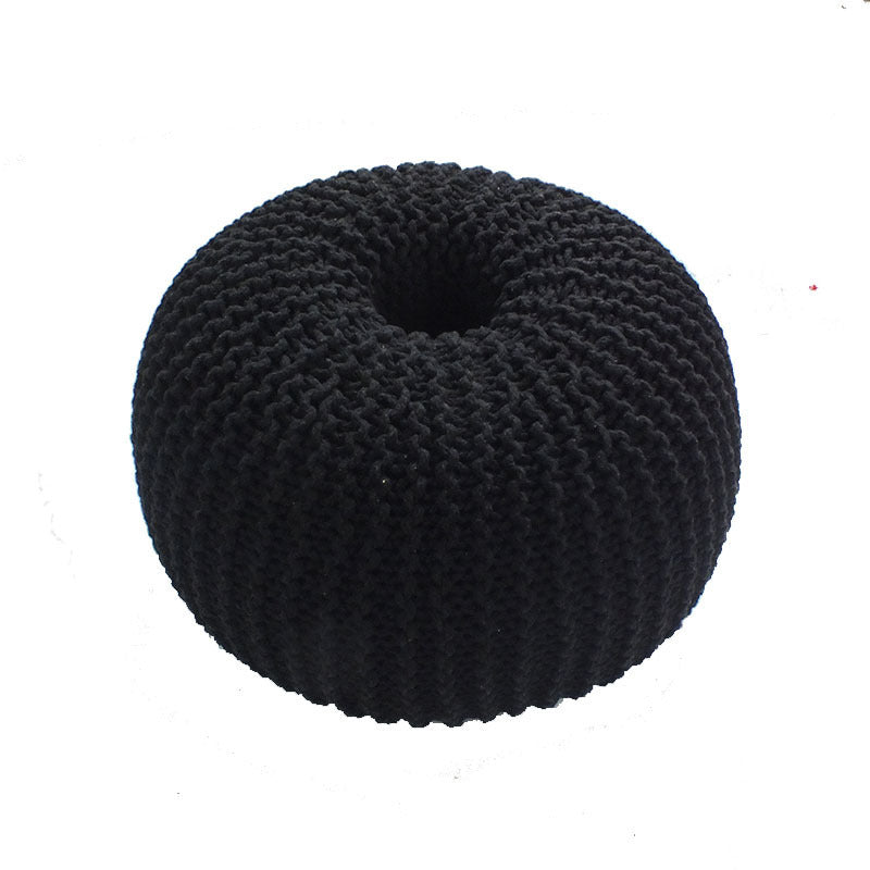 Home Decor Hand Knitted Lazy Sofa Pouf