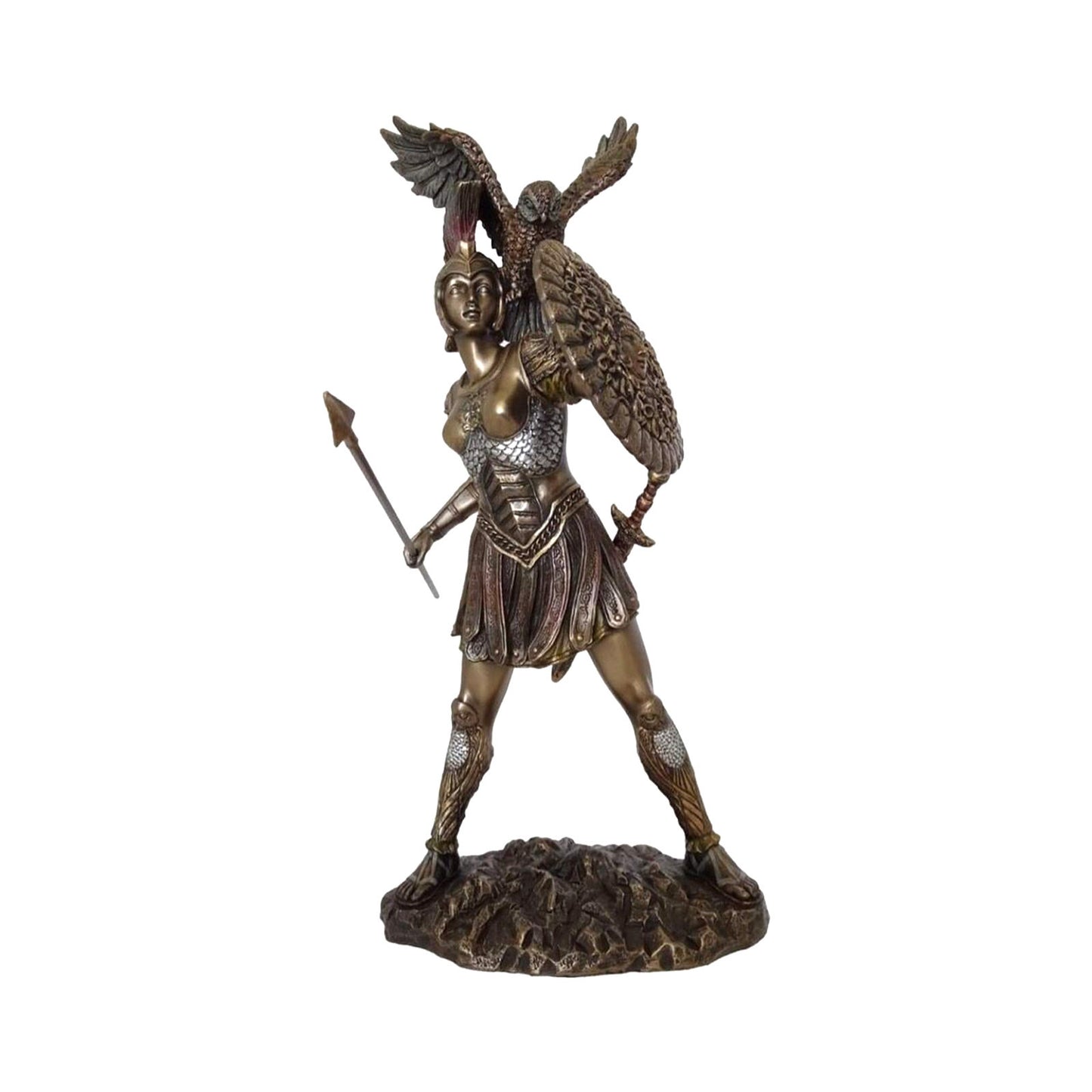 Athena Goddess of Wisdom and War Resin Statue