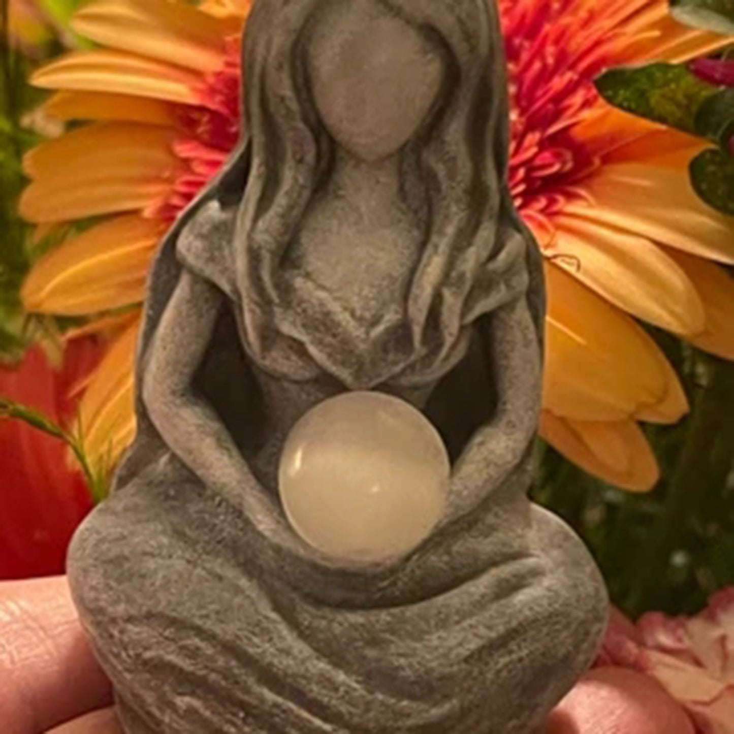 Moon Goddess Statue Resin Craft Pendulum Piece