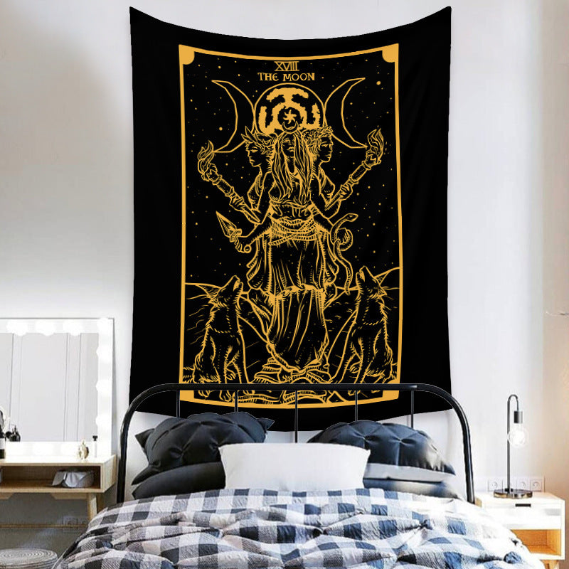 Tarot Tapestry Room Decor Background Fabric